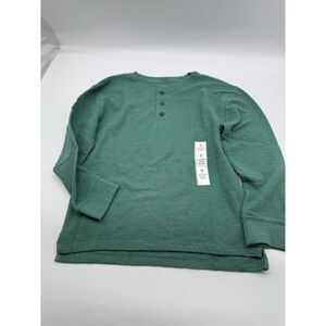 Cat & Jack green long sleeves size small 6-7